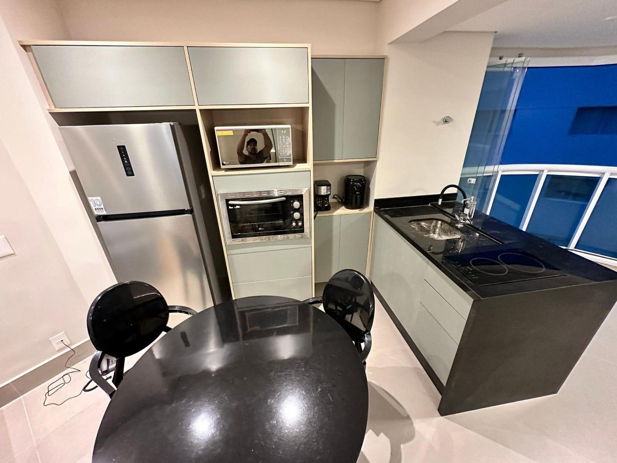 Residencial Estanconfor Com Vista Mar 2 Ac E Garagem Διαμέρισμα Σάντος Εξωτερικό φωτογραφία