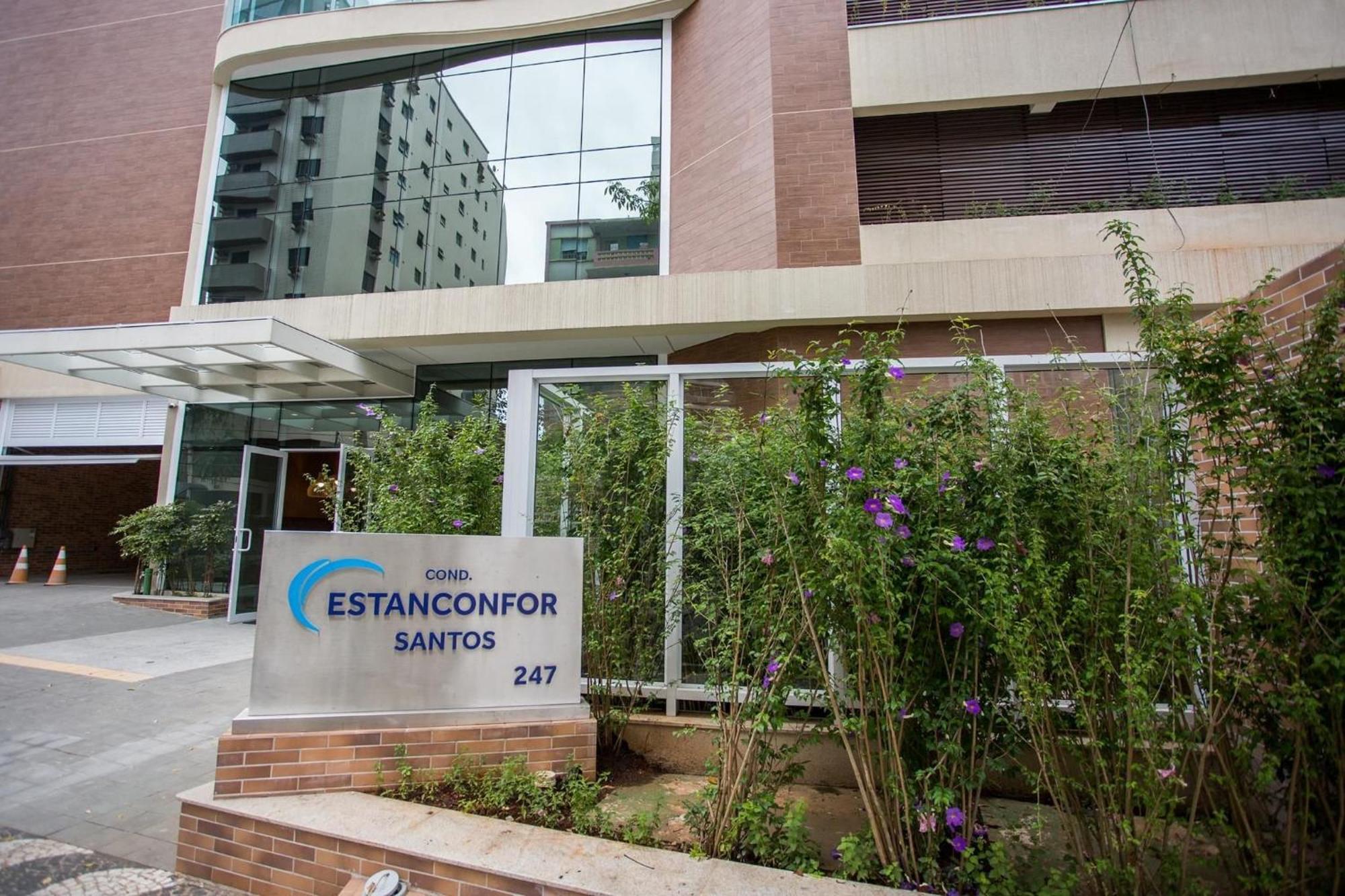 Residencial Estanconfor Com Vista Mar 2 Ac E Garagem Διαμέρισμα Σάντος Εξωτερικό φωτογραφία